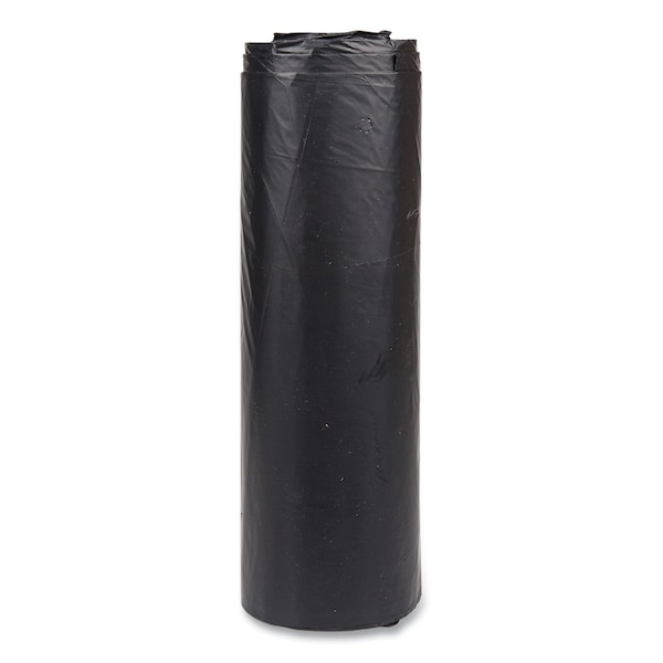 Inteplast Group 45 gal Trash Bags, 40 in x 48 in, Extra Heavy-Duty, 22 microns, Black, 150 PK - S404822K