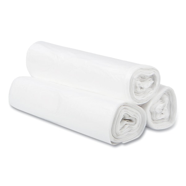 Inteplast Group 30 gal Trash Bags, 30 in x 37 in, Medium-Duty, 10 microns, Clear, 500 PK - S303710N