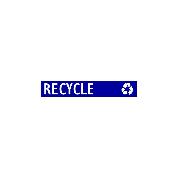 Witt Industries GeoCube Decal, Recycle - GEO-RE