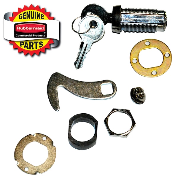 Rubbermaid Commercial Lock, Keys and Spacer Kit - GRFG3964L60000