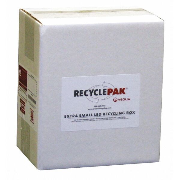 Recyclepak Lamp Recycling, 6 in L, 9 in W - SUPPLY-374-SWS