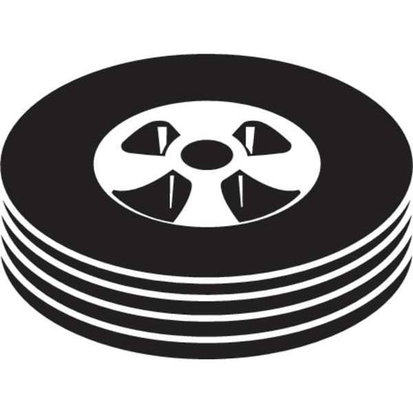 Rubbermaid Commercial Wheel, 10 In - FG9T14L10000