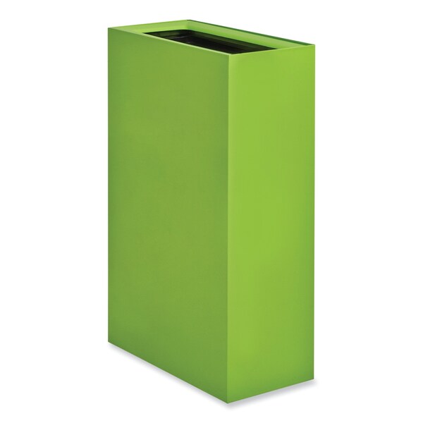 Safco Mixx Recycling Center Lid, 9.87w x 19.87d x 0.82h, Green - 9450GN