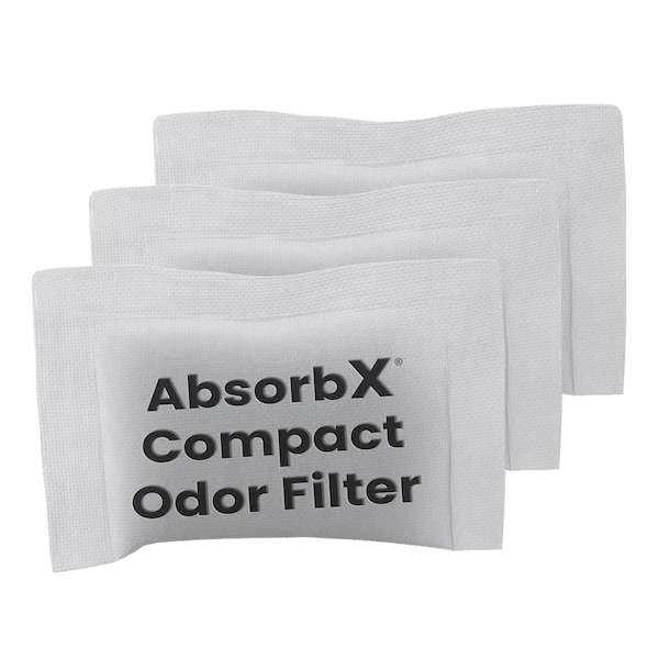 Hls Commercial 3-Pack Compact Odor Filters for Trash Can - HLS08CF3