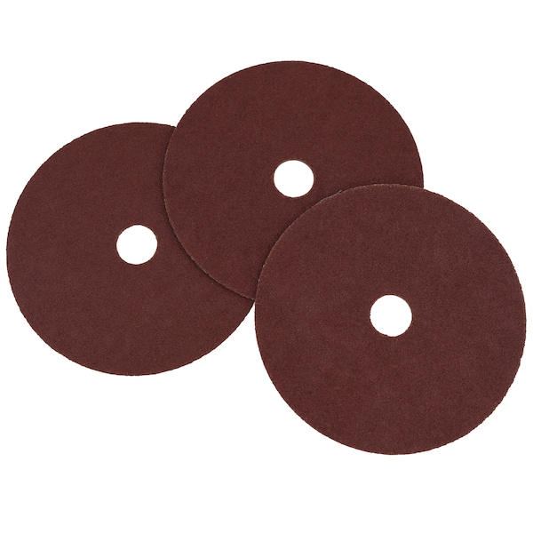 Discos de fibra de resina de 4" de Shark Industries - 50 granos - 3 paquetes - 12808