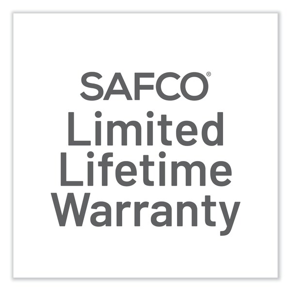 Safco Mixx Recycling Center Lid, 9.87w x 19.87d x 0.62h, Black - 9450BL