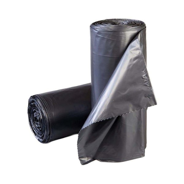 Mckesson Extra Heavy Duty Plus Trash Bag, Gray, 45 gal., 100PK - BR3858XHVG