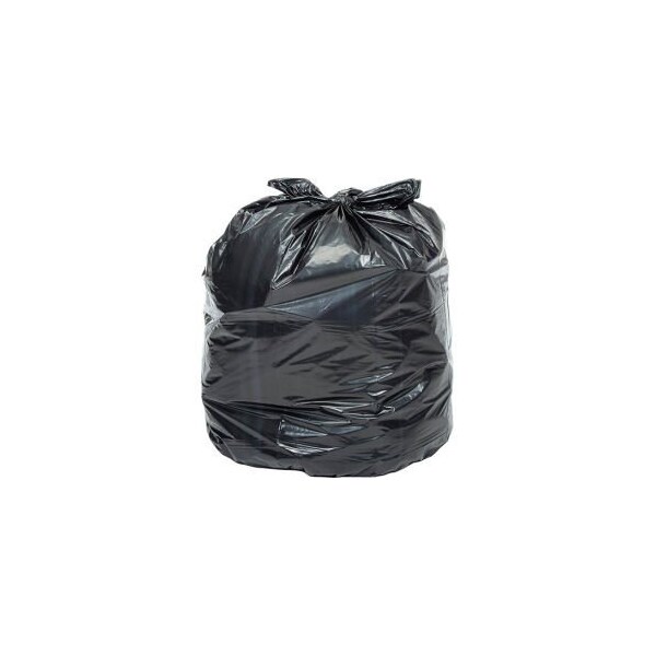 Napco Bag And Film GEC 153; Super Duty Black Trash Bags - 95 Gal, 2.5 Mil, 50 Bags/Case - MDL586225SP