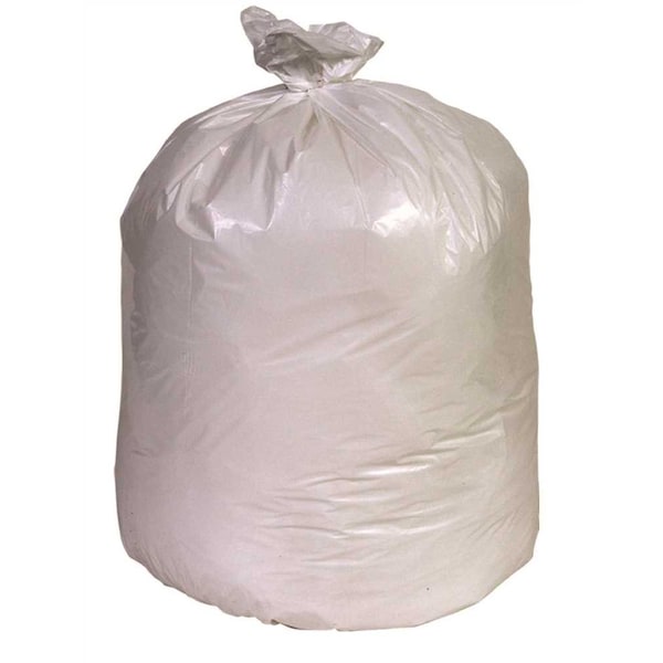 Renown 33 Gal. 0.74 mil 33 in. x 39 in. White Can Liner, 150PK - REN23314