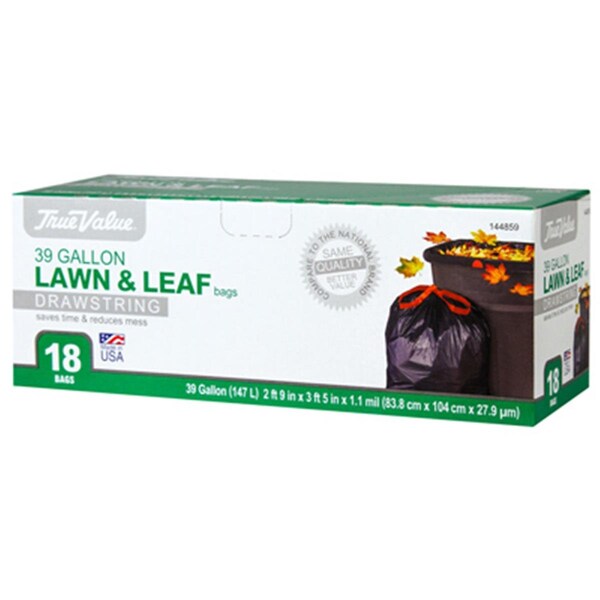 Berry Plastics Berry Plastics 144859 True Value 39 Gallon Leaf Bag - 18 Count - 144859