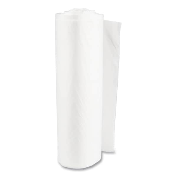 Inteplast Group 60 gal Trash Bags, 38 in x 58 in, Heavy-Duty, 14 microns, Clear, 200 PK - VALH3860N16