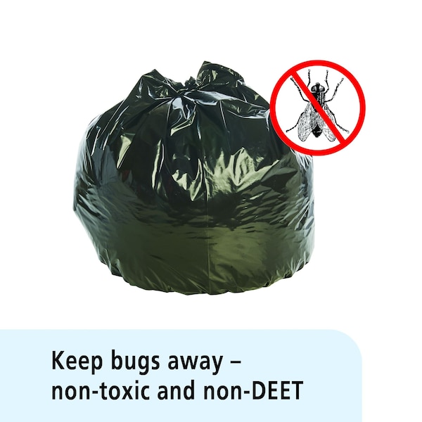 Stout By Envision 30 gal Trash Bags, Black, 90 PK - P3340K20