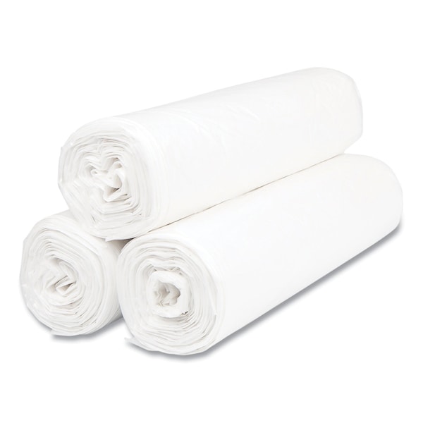 Inteplast Group 30 gal Trash Bags, 30 in x 36 in, 9 microns, Natural, 500 PK - VALH3037N10