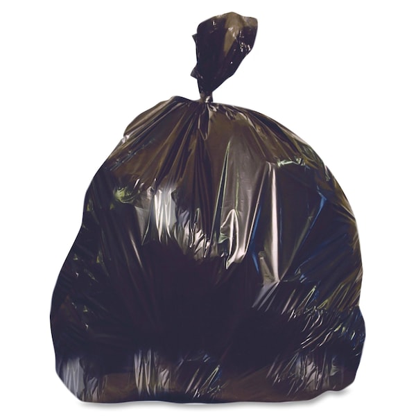 Accufit 55 gal Trash Bags, 40 in x 53 in, Premium, 1.3 mil, Black, 150 PK - H8053PK RC1