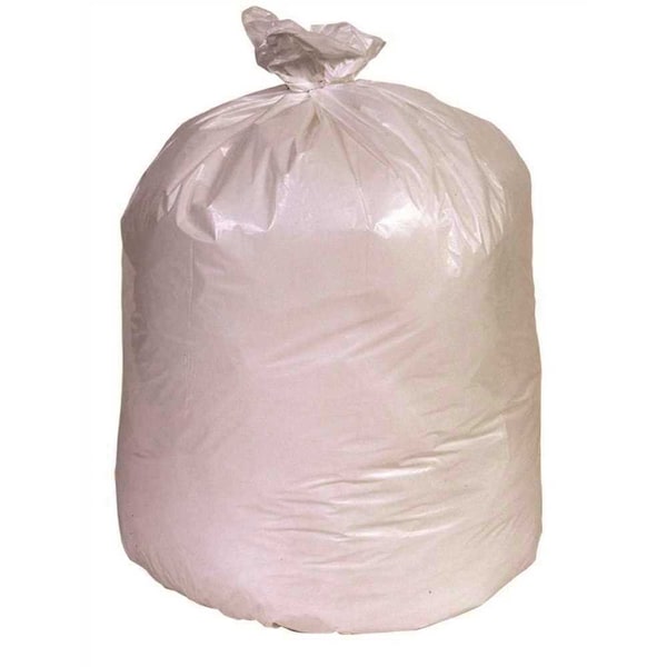 Renown 25 Gal. 0.74 mil 30 in. x 36 in. White Can Liner, 200PK - REN22527