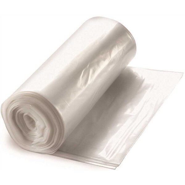 Renown 17 Gal. 0.30 mil 24 in. x 32 in. Clear Low-Density Trash Bags, 1000PK - REN20411-CA