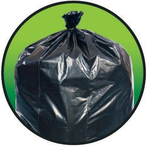 Pitney Bowes Pitney Bowes EC385812K 60 gal Liner High-Density; Black - 100 per Case - EC385812K