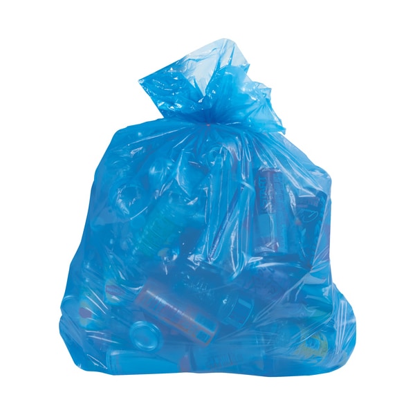 Partners Brand 13 gal Trash Bags, 1.1 Mil, Blue, 250 PK - CL8001