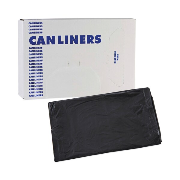 Boardwalk 30 gal Trash Bags, 30 in x 36 in, 0.65 mil, Black, 200 PK - H6036HBK