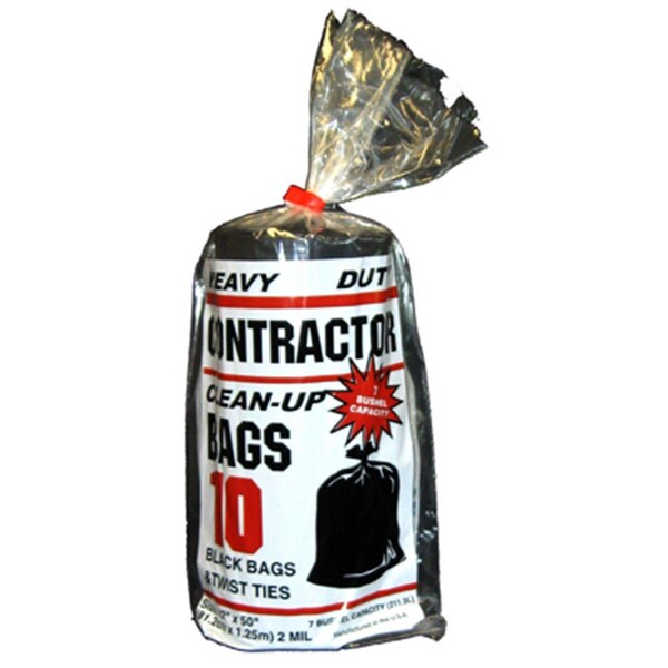 Primrose Plastics 10212 Heavy Duty Contractor Bag, 10PK - PR574429