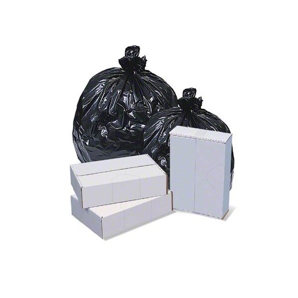 Pitt Plastics L303605K Pitt Plasti 30x36 Black Med Weight Can Liner, 5PK - L-303605-K