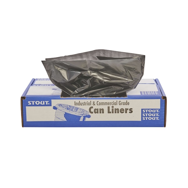 Stout By Envision 33 gal Trash Bags, Brown/Black, 100 PK - T3340B13