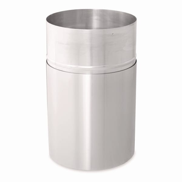 Rubbermaid Commercial 35 gal Trash Bags, 18 in x 32 in, Satin Aluminum - FGAOT35SAPL