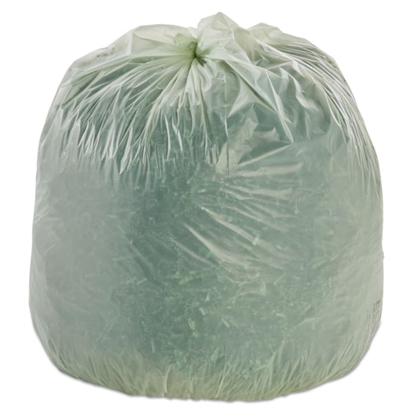 Stout 30 gal Trash Bags, 30 in x 39 in, 1.1 mil, Green - E3039E11