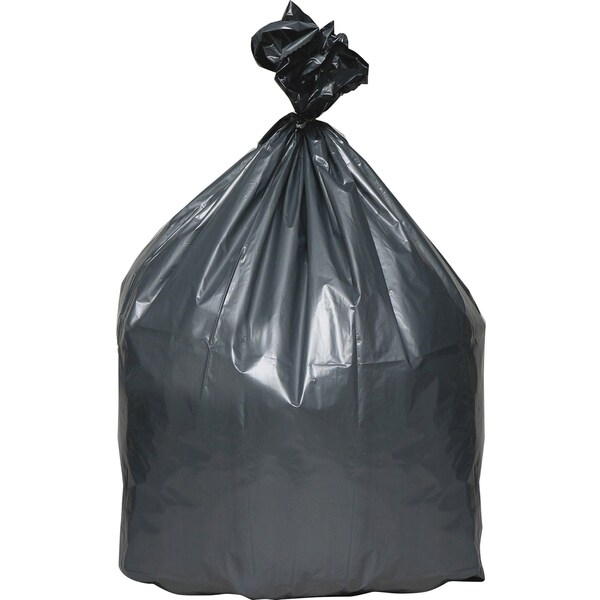 Webster 56 gal Trash Bags, XL, Gray, 50 PK - WBIPLA4770