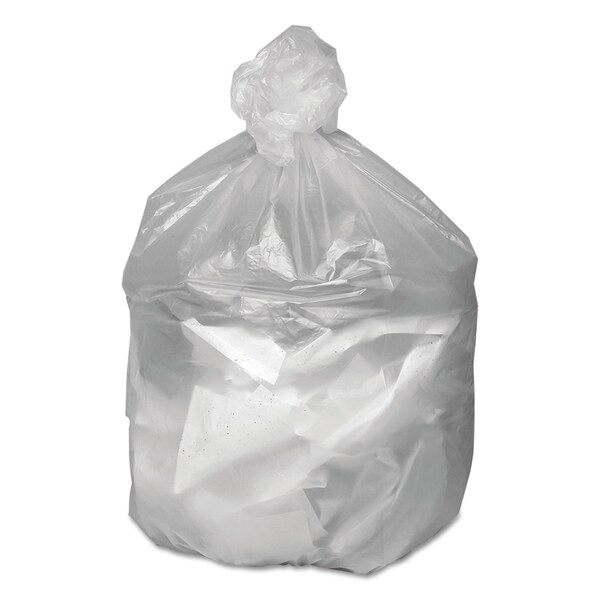 Good N Tuff 30 gal Trash Bags, 30 in x 36 in, Light-Duty, 8 microns, Natural, 500 PK - GNT3037