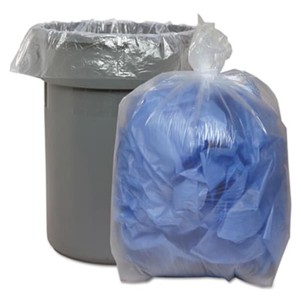 Pinpoint 58 x 38 in. Low Density Repro Can Liner - Clear, 10PK - PI2483576