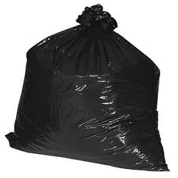 Tinkertools Trash Can Liners- Rcycld- 31-33 Gal- 1.8mil- 33in.x49in.- BK - TI127215