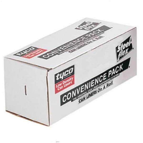 Berry Plastics 623411 45 Count, 60 Gallon, White Can Liner - BE576401