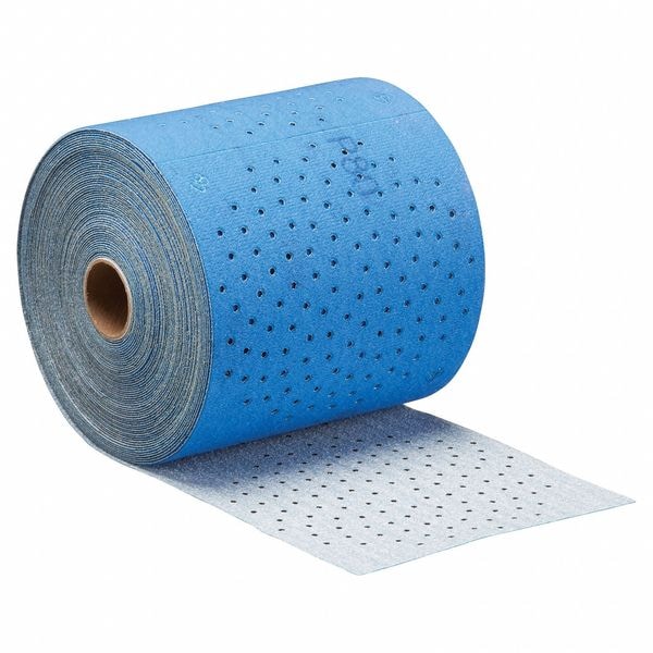 Papel abrasivo Norton, azul, 39 ft de largo, 4 1/2" de ancho - 66261156064