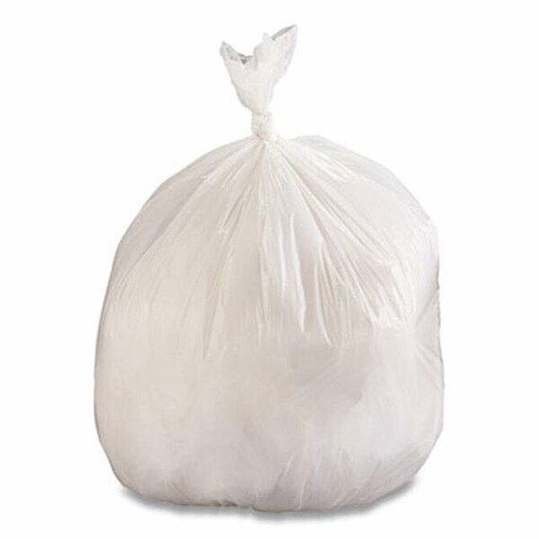 Pinpoint 33 x 39 in. 33 gal 0.9 mil Linear Low Density Industrial Can Liners, White - PI3205565