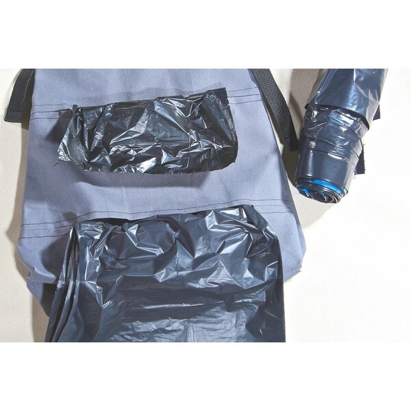 T-Bags 2pocket Grey TrashBag Dispenser, 25PK - 1002-25