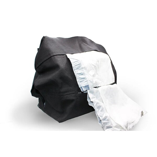 T-Bags 2pocket Black TrashBag Dispenser, 100PK - 1001-100