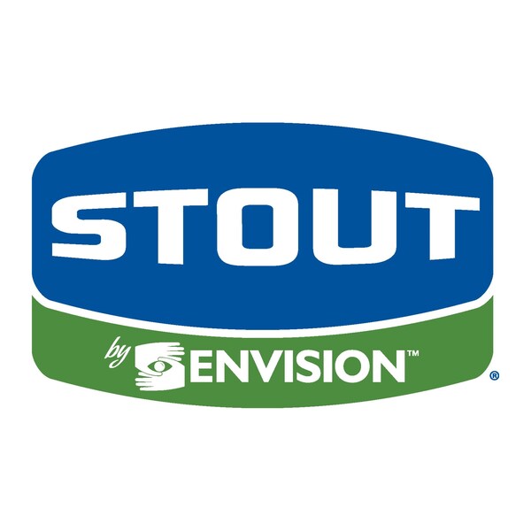 Stout By Envision 35 gal Trash Bags, Black, 80 PK - P3345K20