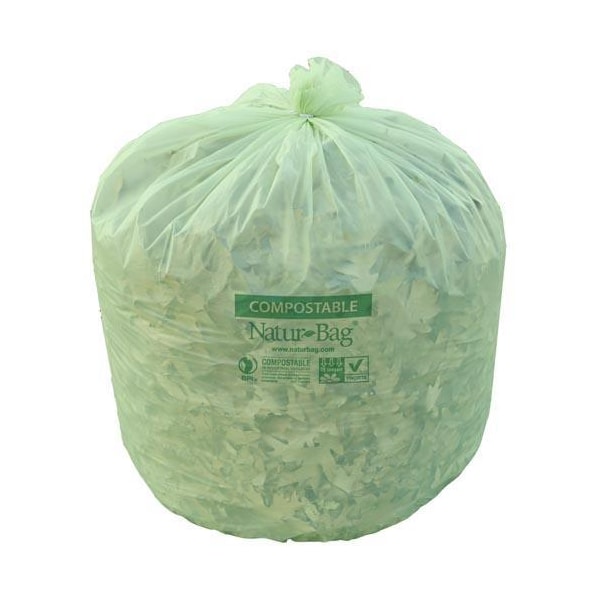 Natur Bag 30 gal Compostable Can Liner, PK8 - NT1025-X-00018