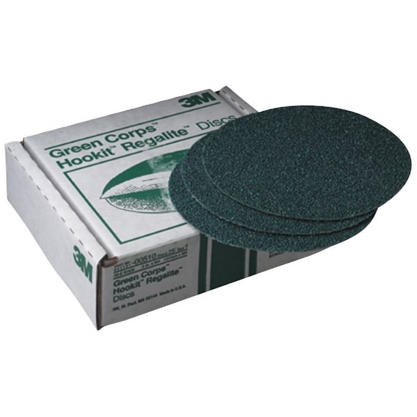 Disco GrnCorpsHookit Regalite de 3M, 00515, paquete con 125 discos - 00515