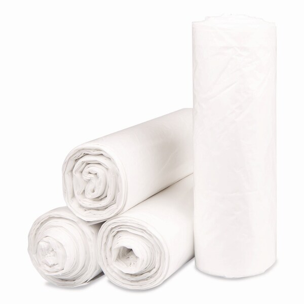 Inteplast Group Institutional Low-Density Can Liners, 33 gal, 0.8 mil, 33inX39in, Natural, Interleaved Roll, 150PK - SL3339XHN