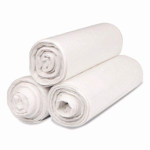 Inteplast Group Institutional Low-Density Can Liners, 33 gal, 0.8 mil, 33inX39in, Natural, Interleaved Roll, 150PK - SL3339XHN