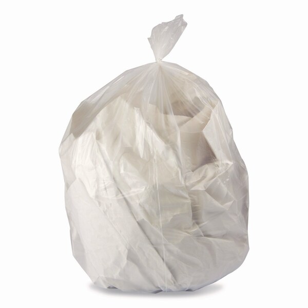 Heritage Linear Low-Density Can Liners with Dual-Dispense Box, 55 gal, 1.3 mil, 40in x 53in, Clear, 100PK - H8053PC RAC