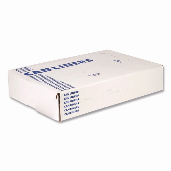 Heritage Linear Low-Density Can Liners, 33 gal, 0.65 mil, 33 x 39, Clear, Roll, 250PK - H6639HC R01