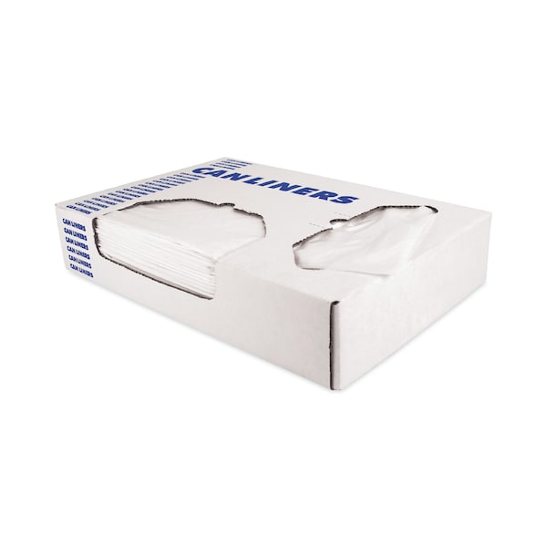 Heritage High-Density Waste Can Liners, 56 gal, 22 mic, 43 x 48, Natural, 200PK - Z8648VN