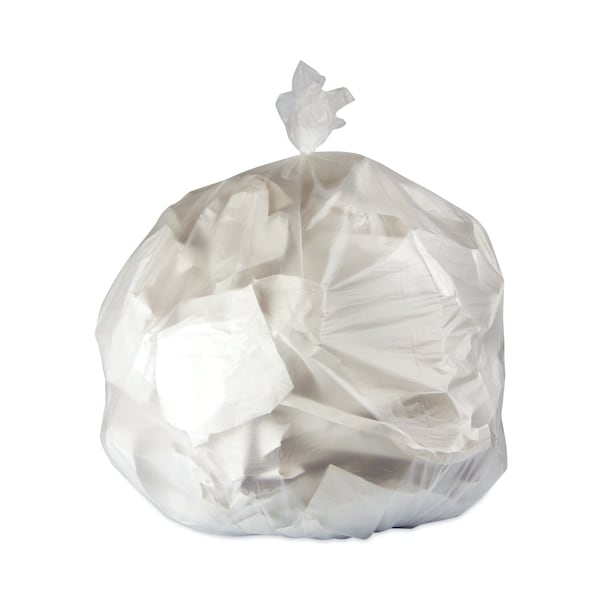 Heritage High-Density Waste Can Liners, 56 gal, 22 mic, 43 x 48, Natural, 200PK - Z8648VN