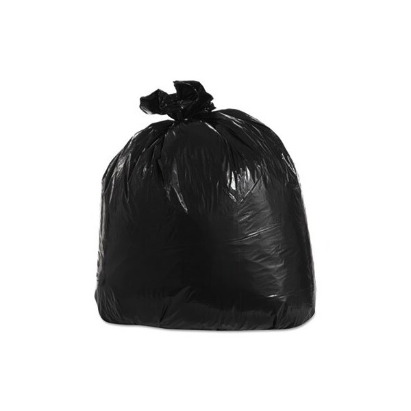 Trinity Packaging TrinityPls, LOW-DENSITY CAN LINERS, 33 GAL, 1.3 MIL, 23in X 39in, BLACK, 100PK - ML3339H