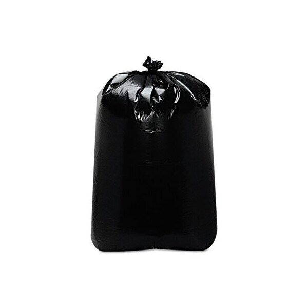 Trinitypls LOW-DENSITY CAN LINERS, 60 GAL, 22in X 58in, BLACK, 100PK - ML3858X