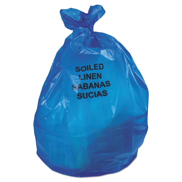 Heritage 30 gal Trash Bags, 30 in x 43 in, Extra Heavy-Duty, 1.3 Mil, Blue, 200 PK - B6043PX