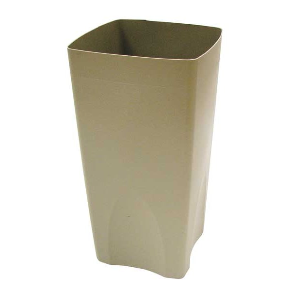 Rubbermaid Commercial 19 gal Rigid Liners, 14 in x 28 in, Beige - FG356300BEIG